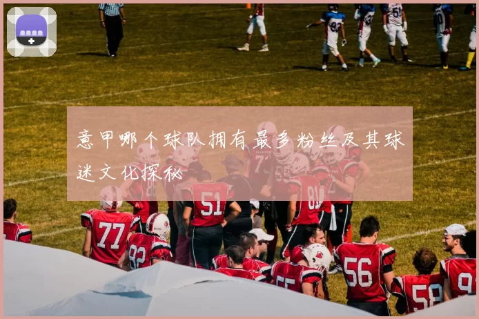 意甲哪个球队拥有最多粉丝及其球迷文化探秘
