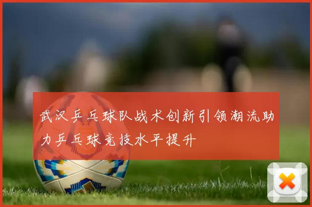 武汉乒乓球队战术创新引领潮流助力乒乓球竞技水平提升