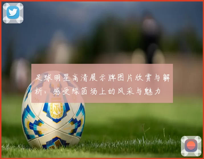 足球明星高清展示牌图片欣赏与解析，感受绿茵场上的风采与魅力